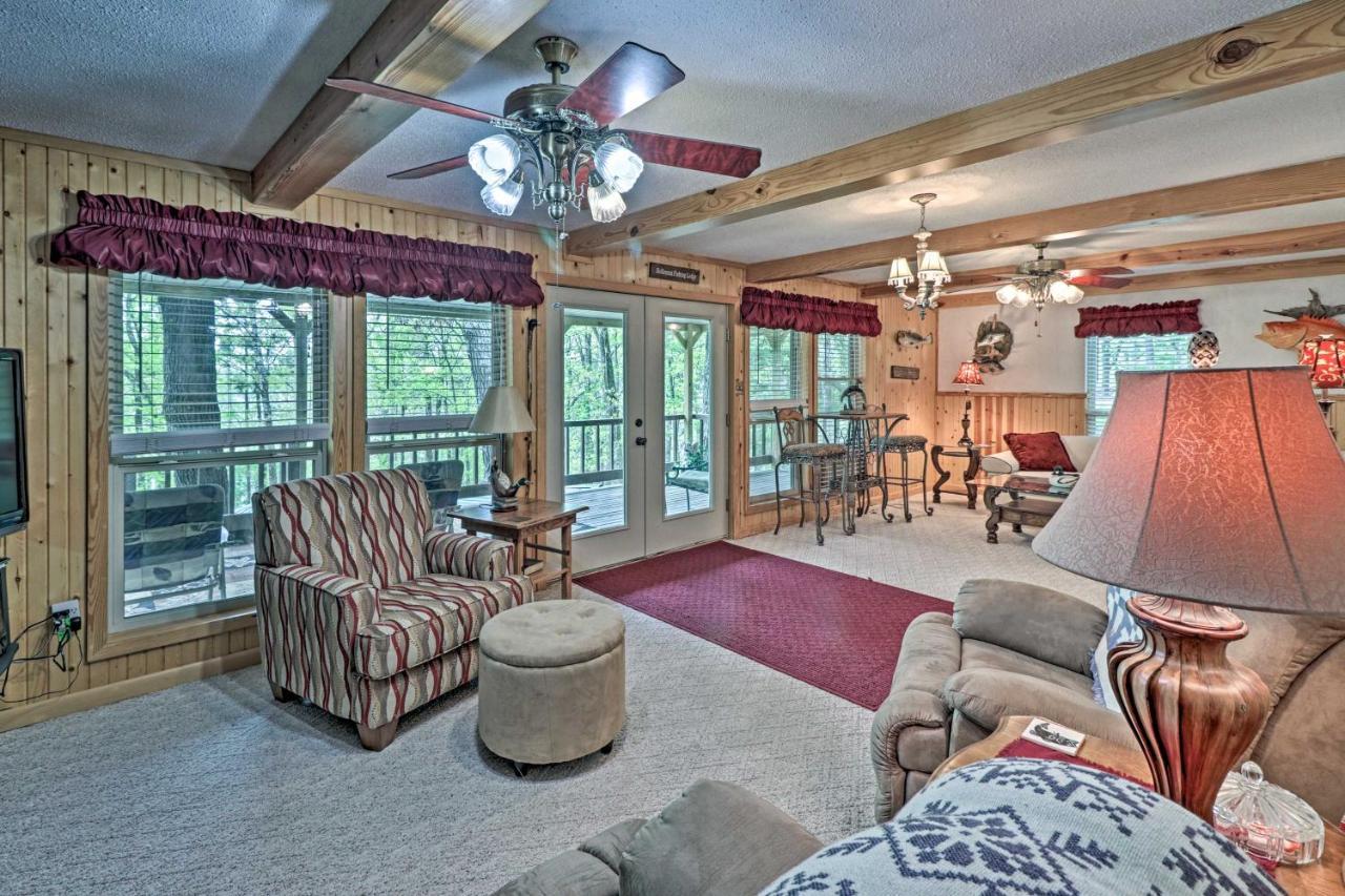 Villa Secluded Edgemont Getaway With Huge Outdoor Deck! Fairfield Bay Esterno foto